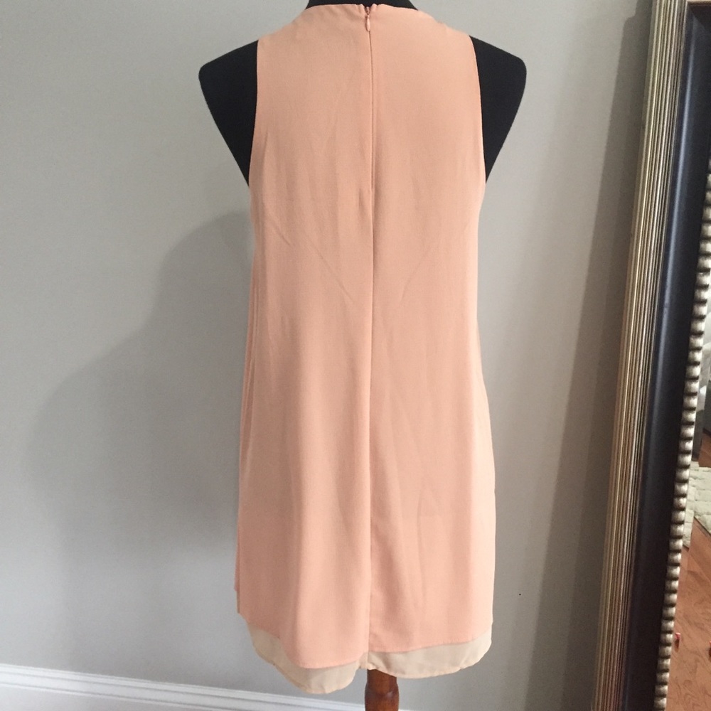 3/$20 Hyfve peach mini dress - Picture 4 of 6